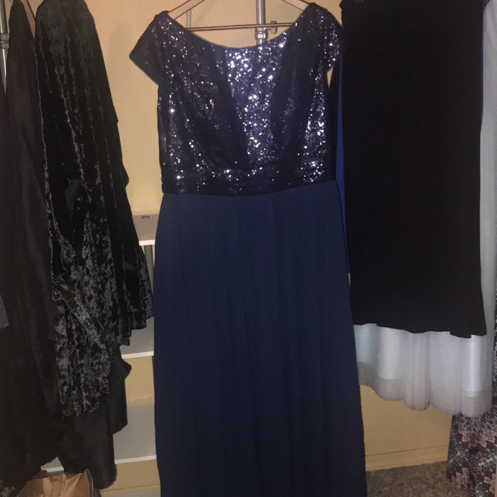 Navy Bridesmaid dress